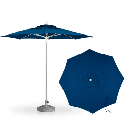 rio round double vented umbrella